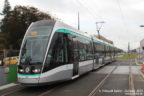 Tram 707 sur la ligne T7 (RATP) à Villejuif