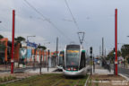 Tram 709 sur la ligne T7 (RATP) à Villejuif