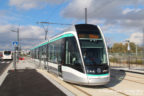 Tram 716 sur la ligne T7 (RATP) à Orly