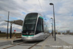 Tram 718 sur la ligne T7 (RATP) à Athis-Mons