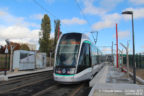 Tram 707 sur la ligne T7 (RATP) à Rungis