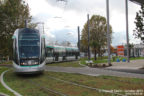 Tram 718 sur la ligne T7 (RATP) à Rungis