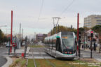 Tram 713 sur la ligne T7 (RATP) à Villejuif