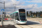 Tram 716 sur la ligne T7 (RATP) à Orly