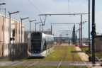 Tram 718 sur la ligne T7 (RATP) à Orly