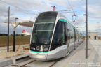 Tram 718 sur la ligne T7 (RATP) à Athis-Mons