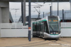 Tram 701 sur la ligne T7 (RATP) à Vitry-sur-Seine