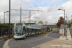 Tram 702 sur la ligne T7 (RATP) à Rungis