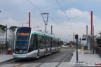 Tram 716 sur la ligne T7 (RATP) à Villejuif