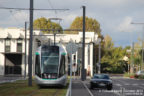 Tram 718 sur la ligne T7 (RATP) à Rungis