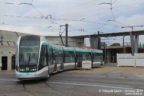 Tram 718 sur la ligne T7 (RATP) à Vitry-sur-Seine