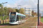 Tram 715 sur la ligne T7 (RATP) à Rungis