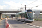 Tram 702 sur la ligne T7 (RATP) à Paray-Vieille-Poste