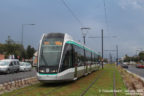 Tram 713 sur la ligne T7 (RATP) à Villejuif