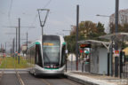 Tram 709 sur la ligne T7 (RATP) à Villejuif