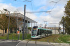 Tram 715 sur la ligne T7 (RATP) à Rungis