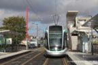 Tram 701 sur la ligne T7 (RATP) à Rungis