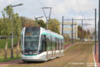 Tram 716 sur la ligne T7 (RATP) à Rungis