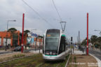 Tram 709 sur la ligne T7 (RATP) à Villejuif