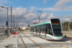 Tram 713 sur la ligne T7 (RATP) à Orly