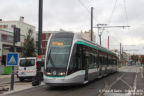 Tram 702 sur la ligne T7 (RATP) à Villejuif