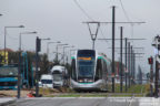 Tram 716 sur la ligne T7 (RATP) à Thiais