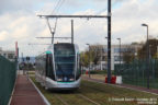 Tram 718 sur la ligne T7 (RATP) à Rungis