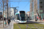 Tram 803 sur la ligne T8 (RATP) à Saint-Denis