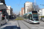 Tram 814 sur la ligne T8 (RATP) à Saint-Denis