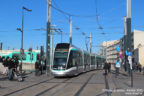 Tram 814 sur la ligne T8 (RATP) à Saint-Denis