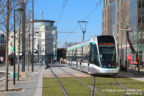 Tram 801 sur la ligne T8 (RATP) à Saint-Denis