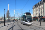 Tram 808 sur la ligne T8 (RATP) à Saint-Denis