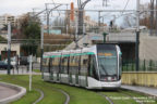 Tram 814 sur la ligne T8 (RATP) à Épinay-sur-Seine