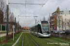 Tram 801 sur la ligne T8 (RATP) à Villetaneuse