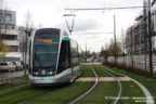 Tram 801 sur la ligne T8 (RATP) à Villetaneuse