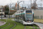 Tram 814 sur la ligne T8 (RATP) à Épinay-sur-Seine