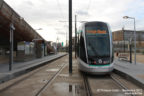 Tram 812 sur la ligne T8 (RATP) à Villetaneuse