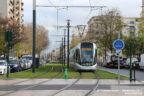 Tram 804 sur la ligne T8 (RATP) à Épinay-sur-Seine