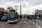 Tram 814 sur la ligne T8 (RATP) à Épinay-sur-Seine