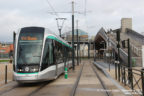 Tram 812 sur la ligne T8 (RATP) à Villetaneuse