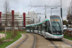 Tram 805 sur la ligne T8 (RATP) à Villetaneuse