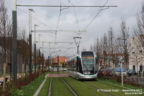 Tram 801 sur la ligne T8 (RATP) à Villetaneuse