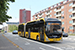 Volvo B0EA 7900A II Electric n°542 (CZ 43 128) sur la ligne 4A (Midttrafik) à Aarhus