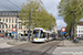 Bombardier Flexity 2 n°6356 sur la ligne T1 (De Lijn) à Gand (Gent)
