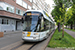Bombardier Flexity 2 n°6373 sur la ligne T1 (De Lijn) à Gand (Gent)