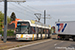 Bombardier Siemens MGT6-2 Hermelijn n°6321 sur la ligne T2 (De Lijn) à Merelbeke-Melle