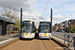 Bombardier Flexity 2 n°6373 et Bombardier Siemens MGT6-2 Hermelijn n°6316 sur la ligne T3 (De Lijn) à Gand (Gent)