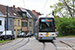 Bombardier Siemens MGT6-2 Hermelijn n°6332 sur la ligne T3 (De Lijn) à Gand (Gent)