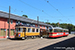 KS Lunding n°929 et Falkenried V6 n°3657 au Sporvejsmuseet Skjoldenæsholm à Jystrup
