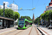 CAF Urbos 100 n°01 sur la ligne 1 (Skånetrafiken) à Lund